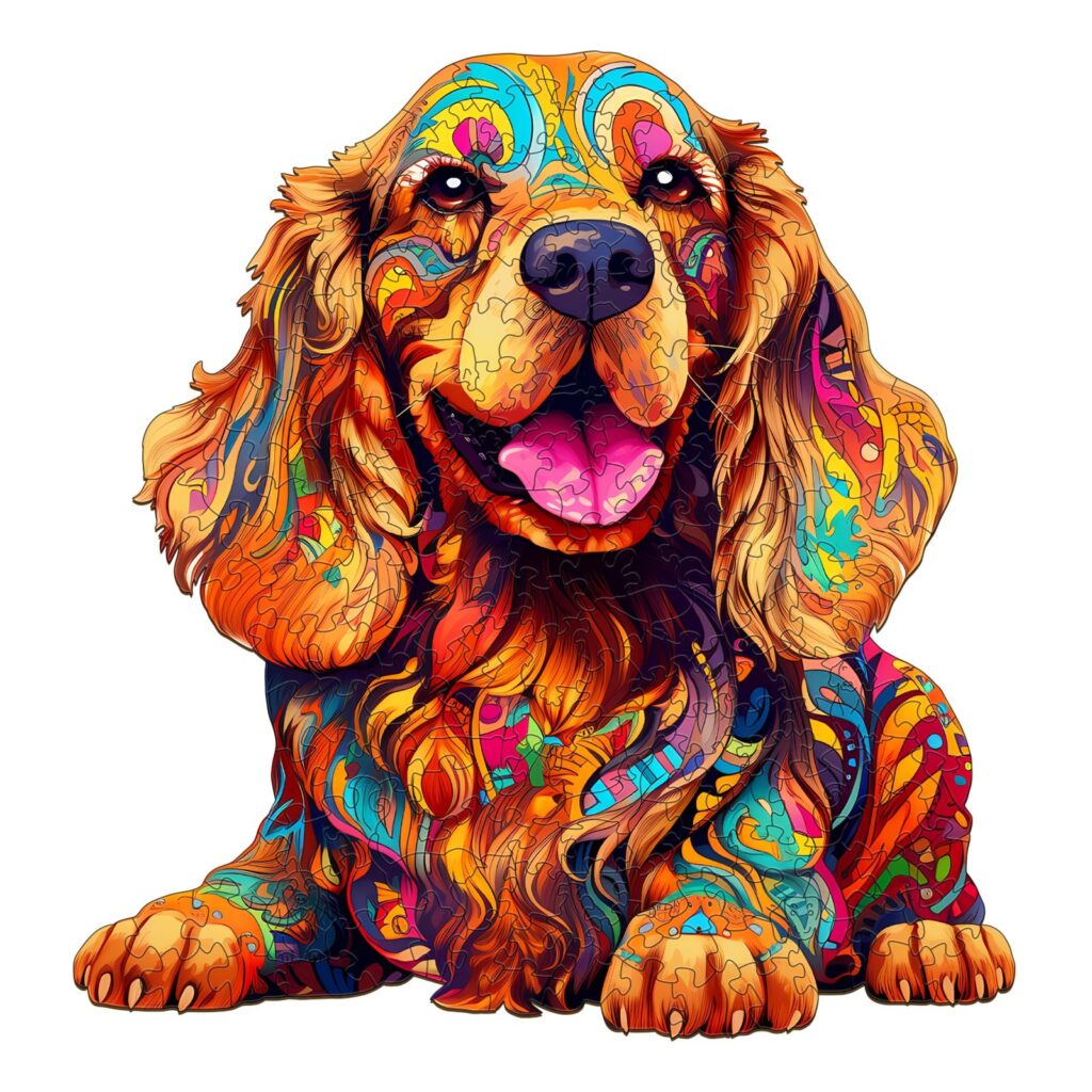 Wooden Jigsaw Puzzle- Cocker Spaniel 66d0d9b98c708