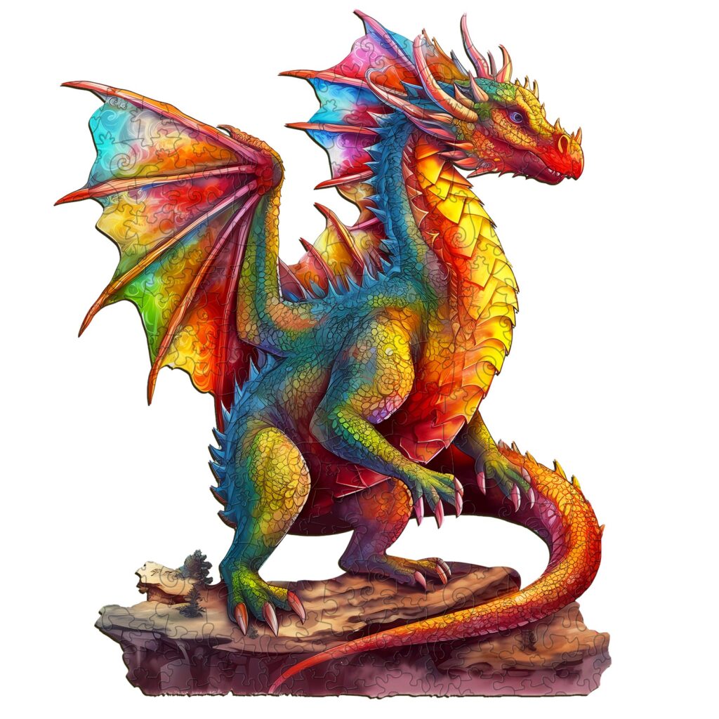 Wooden Jigsaw Puzzle-Dragon 2 66d15fcebbdee