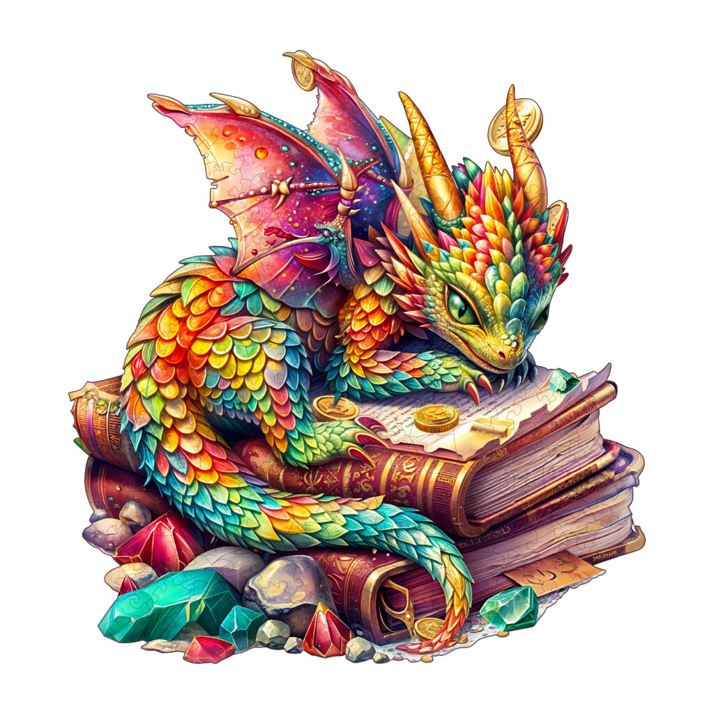 Wooden Jigsaw Puzzle – Jeweled Dragon 66d188f70a700