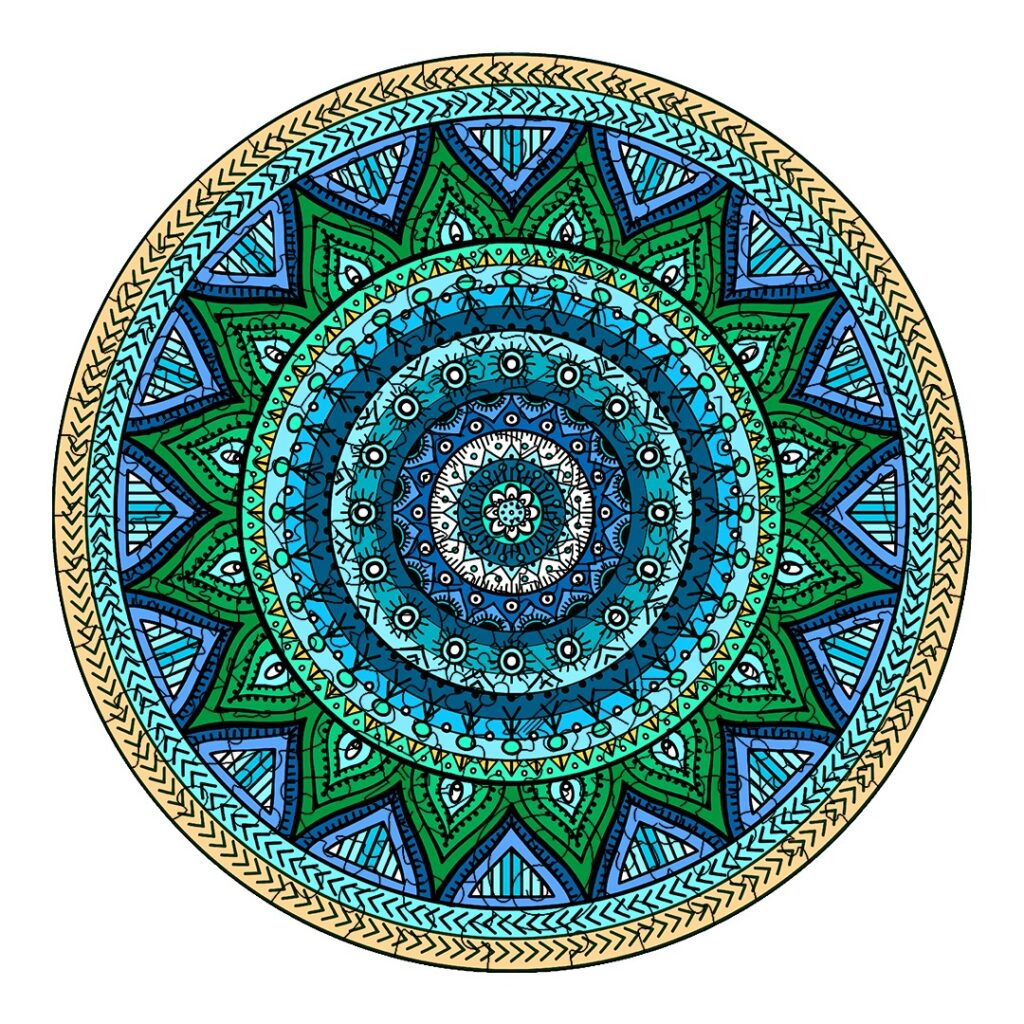 Wooden Jigsaw Puzzle- MANDALA-1 66cf8fa326f1d