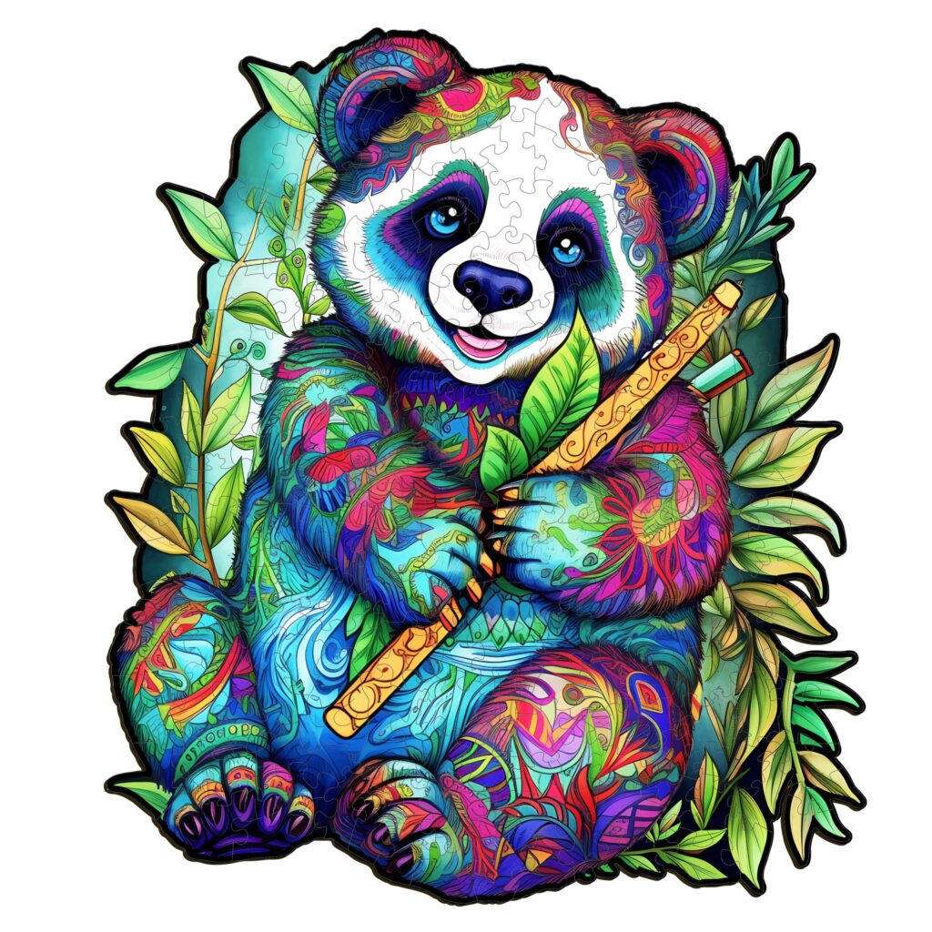 Wooden Jigsaw Puzzle-Panda 2 66d1c6d9ca6af