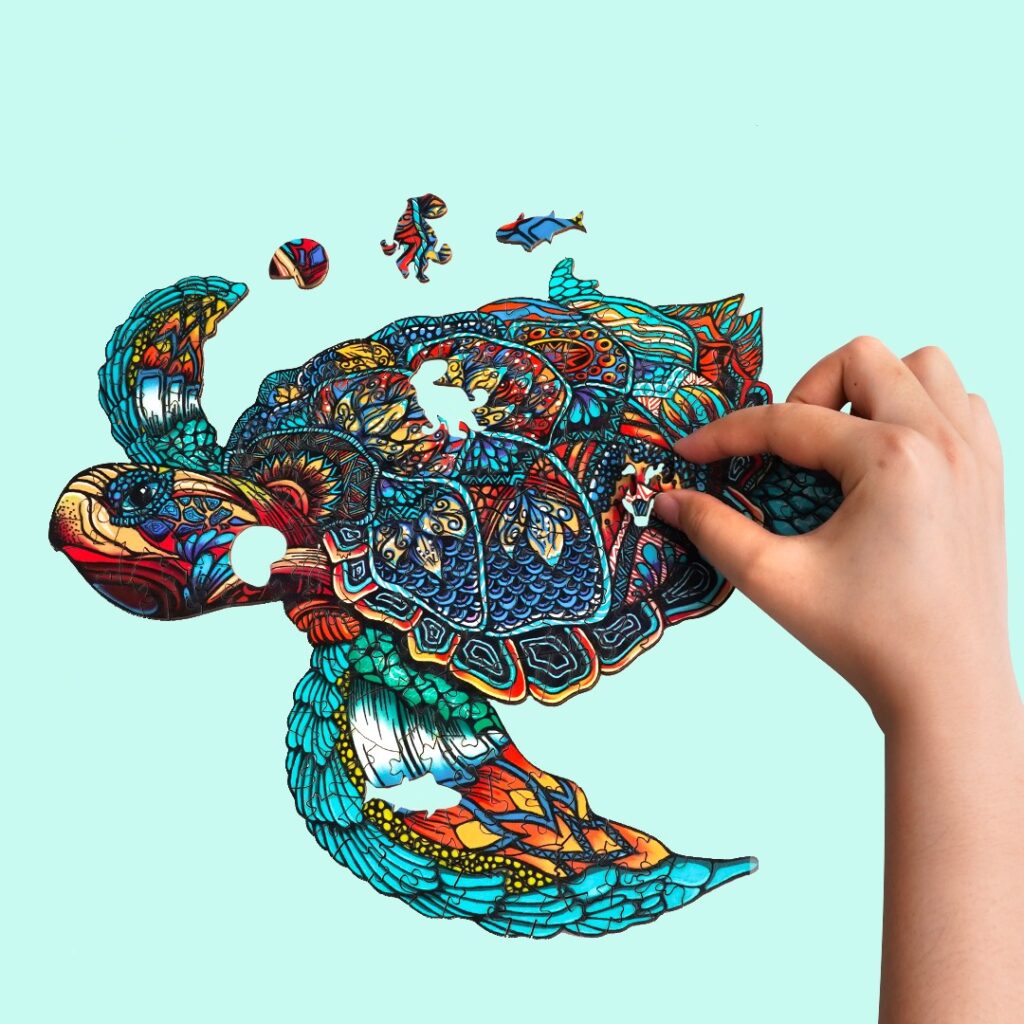 Turtle Wooden Jigsaw Puzzles 66d37d28c9023