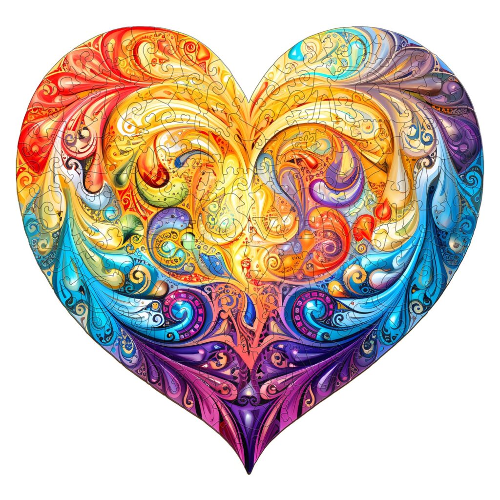 Wooden Jigsaw Puzzle-Sweet Heart 66cee0feb5250
