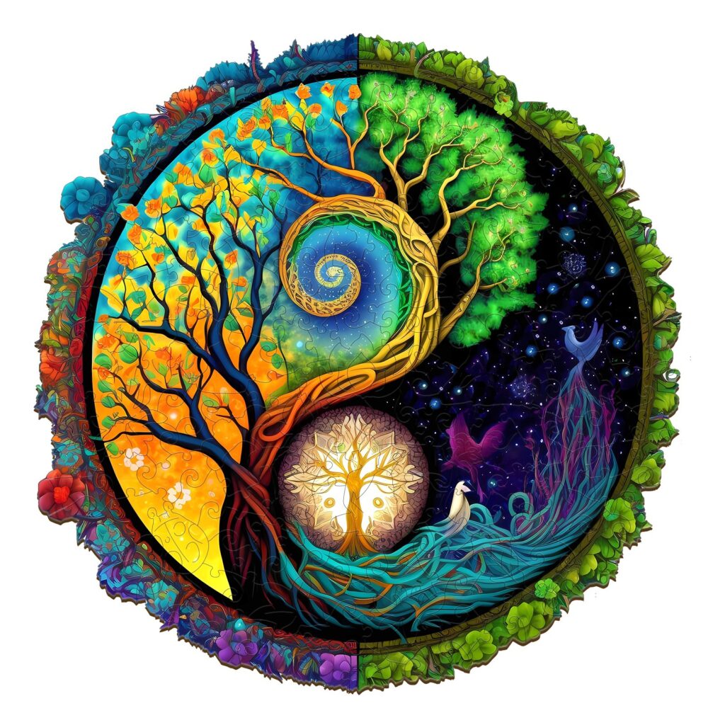 Wooden Jigsaw Puzzle-Yin-Yang Tree of Life 2 66d1745457e7c