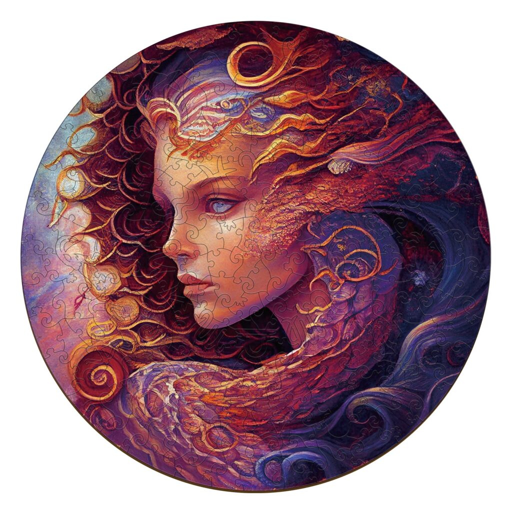 Zodiac Wooden Jigsaw Puzzle-Scorpio 66d0010e5de1f