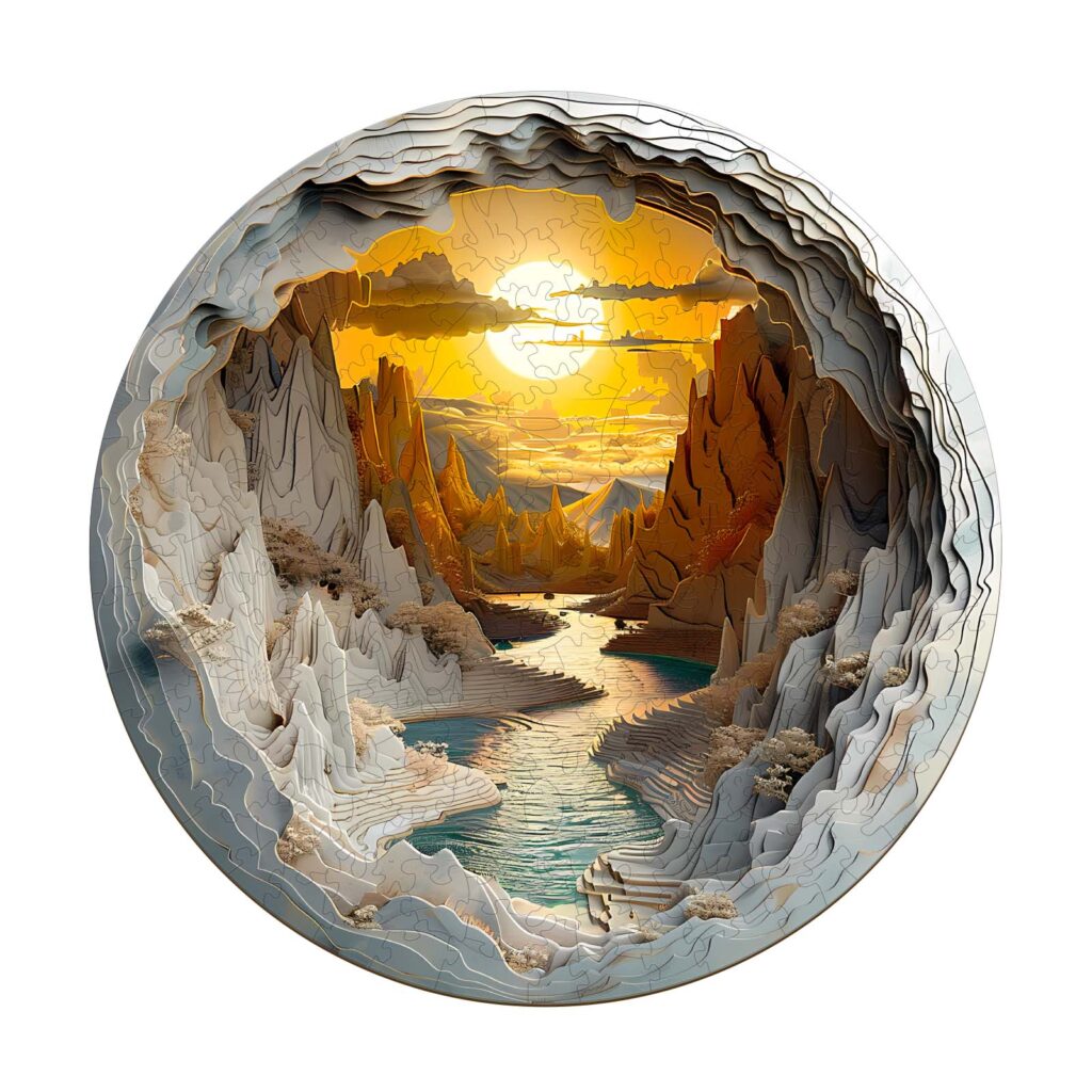 Wooden Jigsaw Puzzle – 3D Vision Inside the Cave 1 66da7f0c785b6