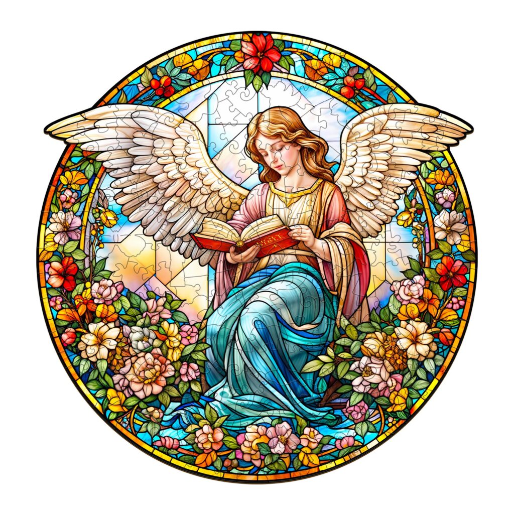 Wooden Jigsaw Puzzle – Angelic Garden 66d9eed9571bf