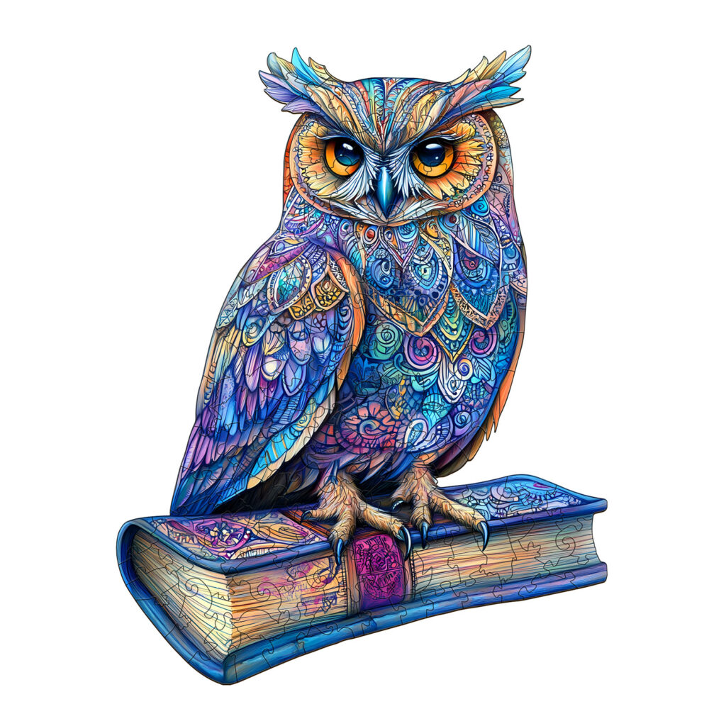 Wooden Jigsaw Puzzle – Elegant Owl 66ef1f2104427