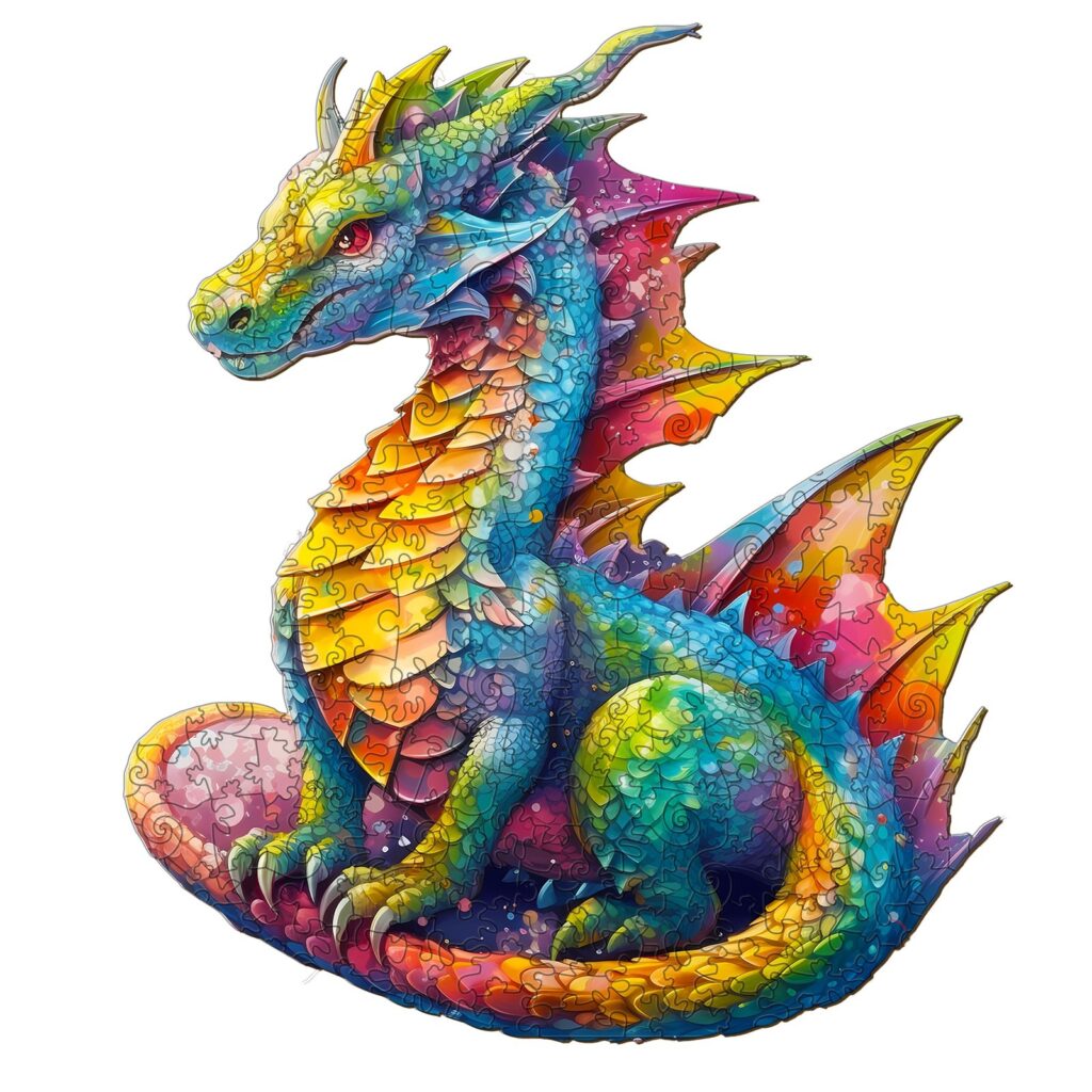 Wooden Jigsaw Puzzle-Dragon 66d62ae7e8b98
