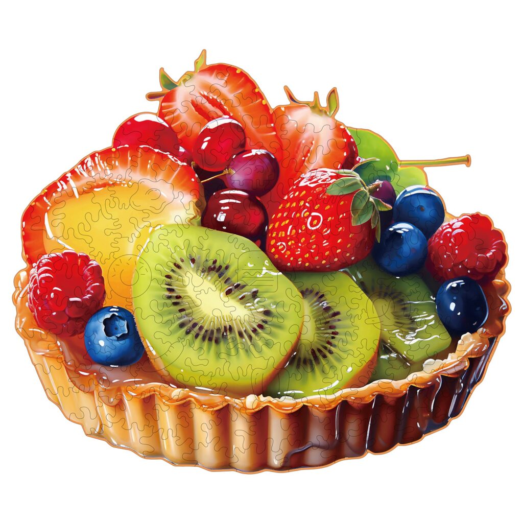 Wooden Jigsaw Puzzle-Fruit Pie 66d4ccbe119cd