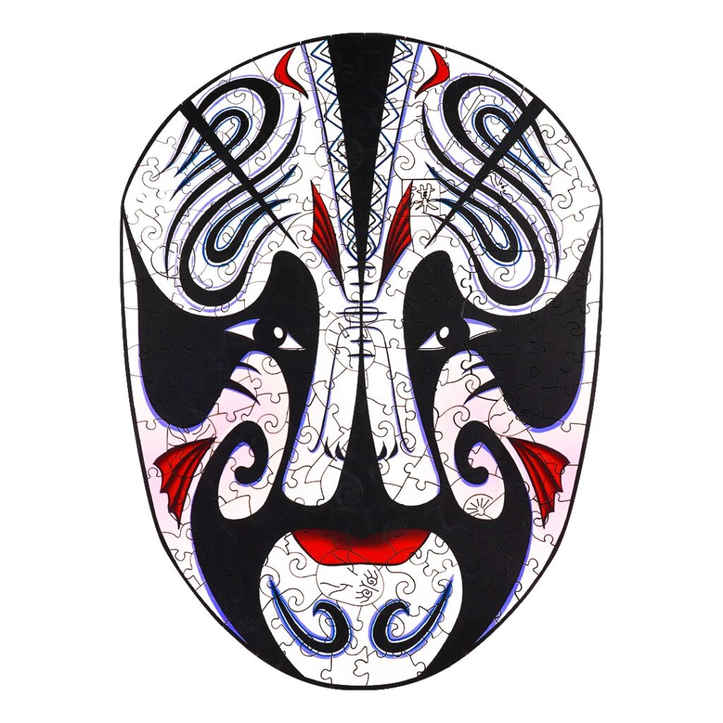 Wooden Jigsaw Puzzle- OPERA MASK ADVISER 66d63fc571611