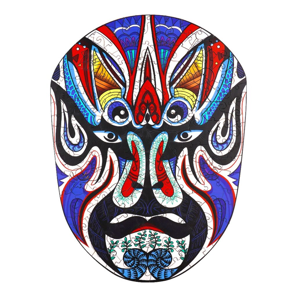 Wooden Jigsaw Puzzle-OPREA MASK INTEGRITY 66d3d52dbd810