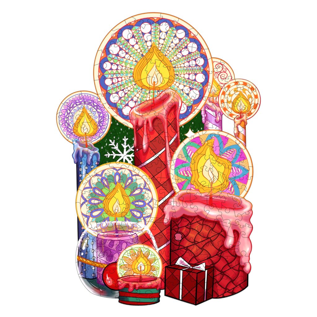 Wooden Jigsaw Puzzle – PULSATING CANDLE 66d3b687d274e