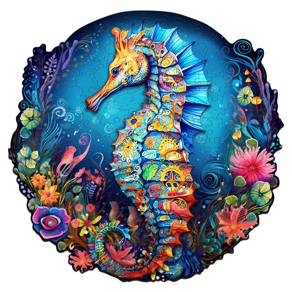 Wooden Jigsaw Puzzle-Seahorse 2 66d5c3c7d164d
