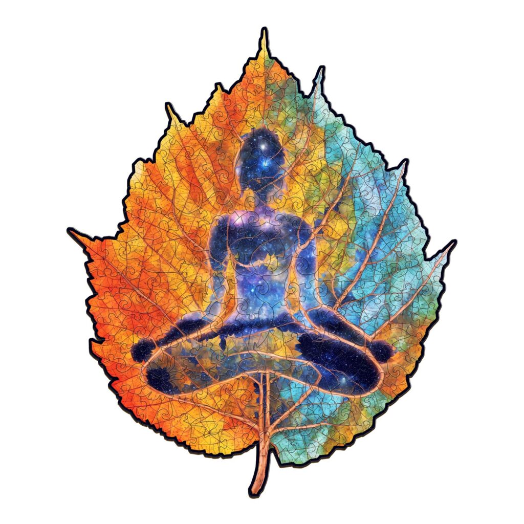 Wooden Jigsaw Puzzle-Starry Sky Meditation 66d408f274bcb