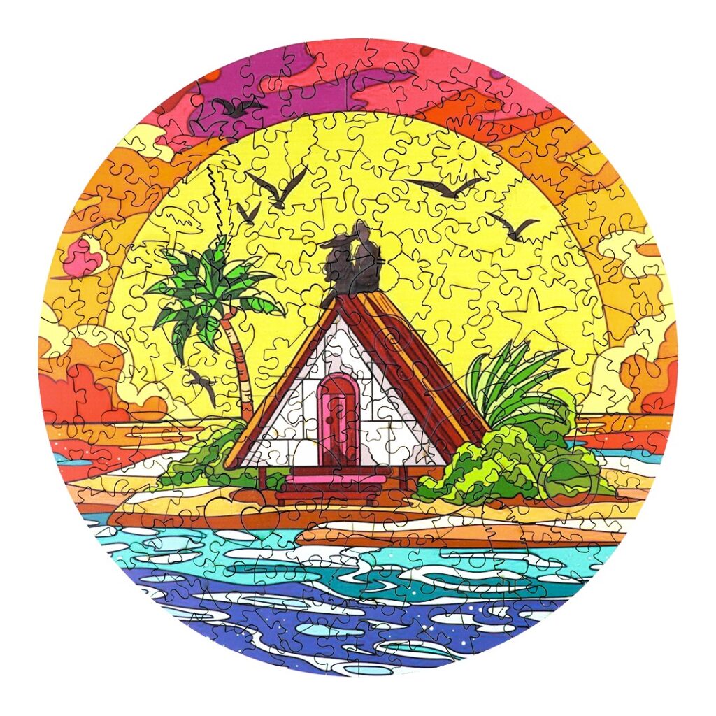 Wooden Jigsaw Puzzle-SUNRISE 66d4d74a59c0a