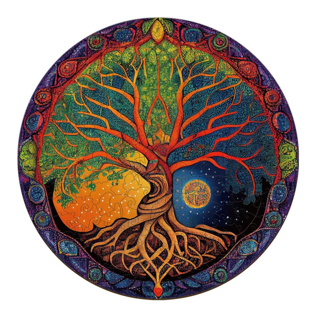Wooden Jigsaw Puzzle-Tree of Life 5 66d57bb844f1f