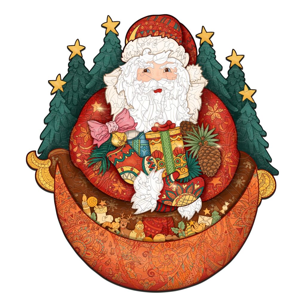 Wooden Jigsaw Puzzle-WARM CHRISTMAS 66d5ed135b1ba