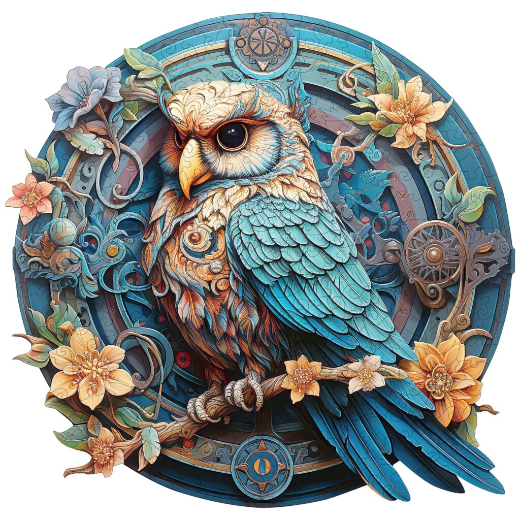 Wooden Jigsaw Puzzle-Wise Owl 2 66db6c334f602